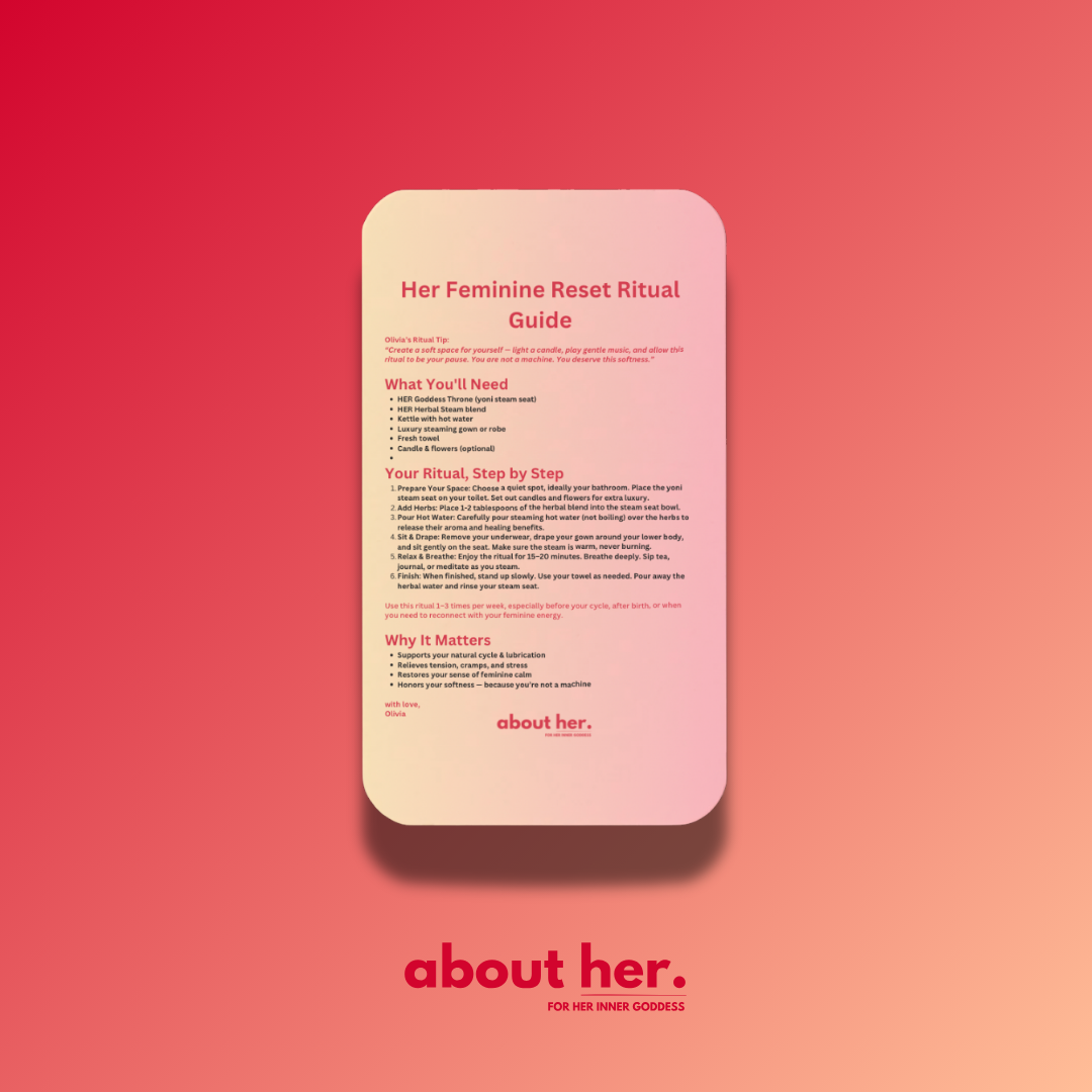 Her Feminine Reset Ritual Bundle