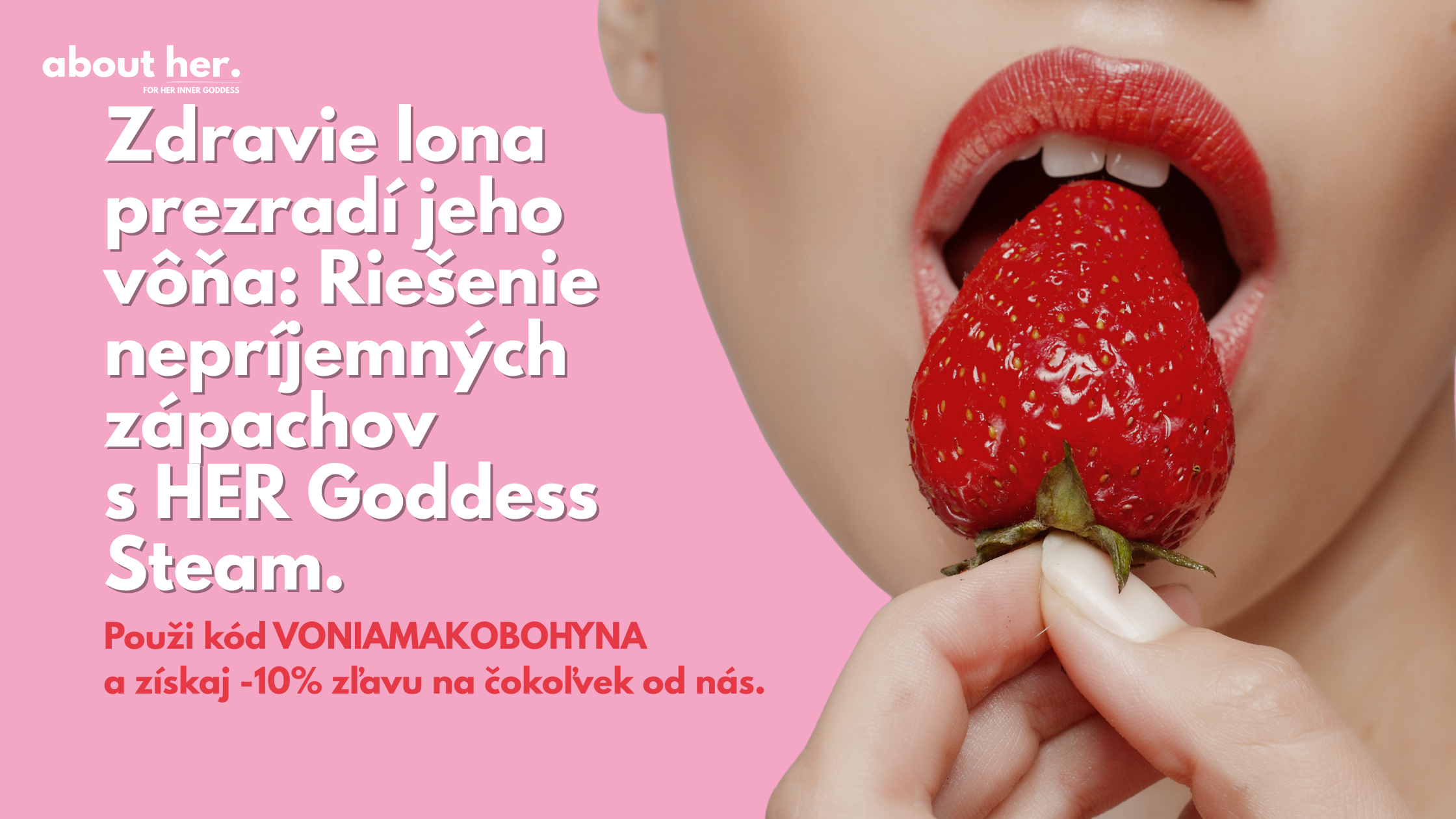 The health of Your womb is revealed by it's scent: Solve unpleasant odors with HER Goddess Steam