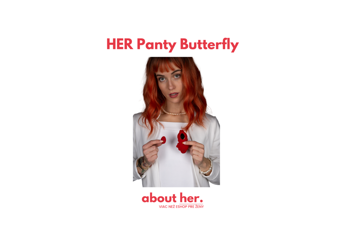 Originálna produktová fotografia HER Panty Butterfly - Wearable z katalógu AboutHer.