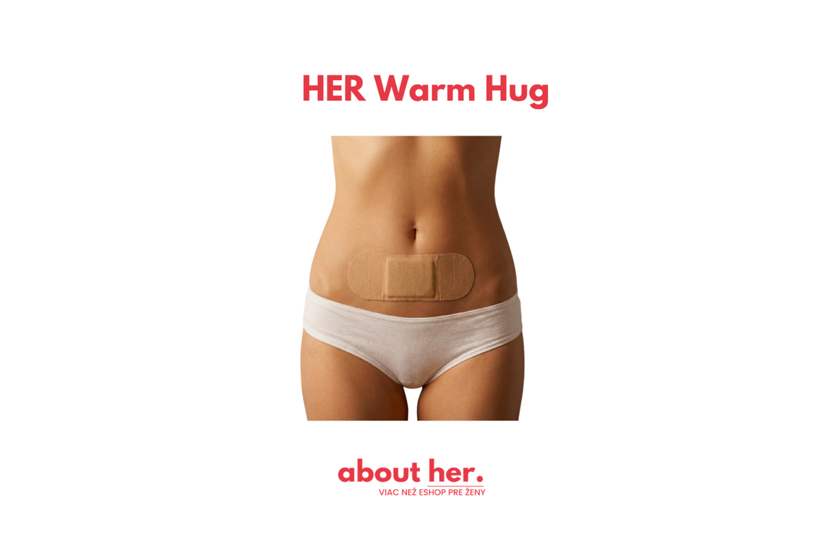 Originálna fotografia HER Warm Hug - menstrual heating patch z katalógu AboutHer.