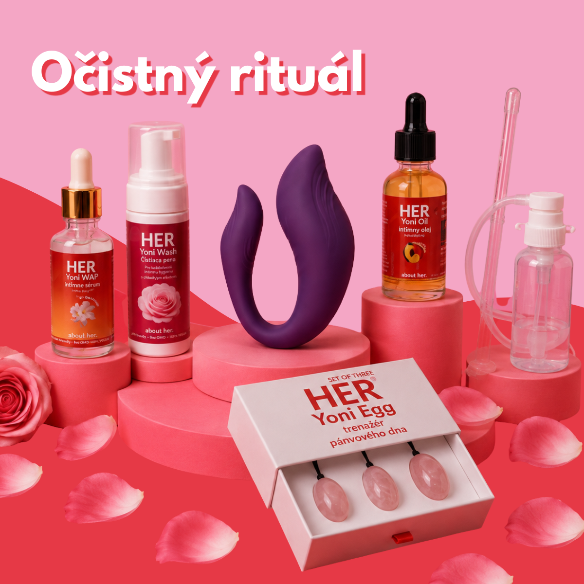 Intímna sprcha - vaginálny irigátor
