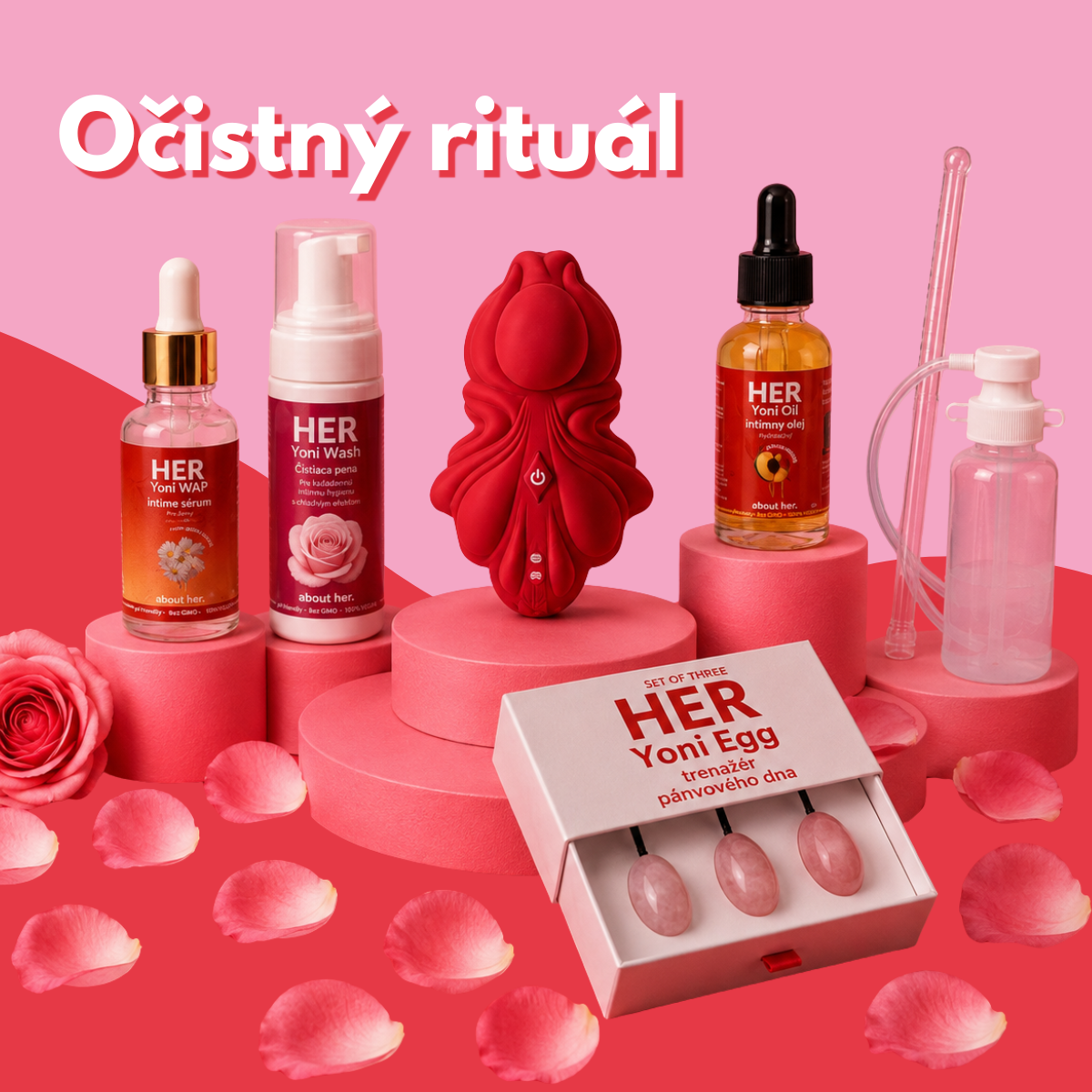 Intímna sprcha - vaginálny irigátor