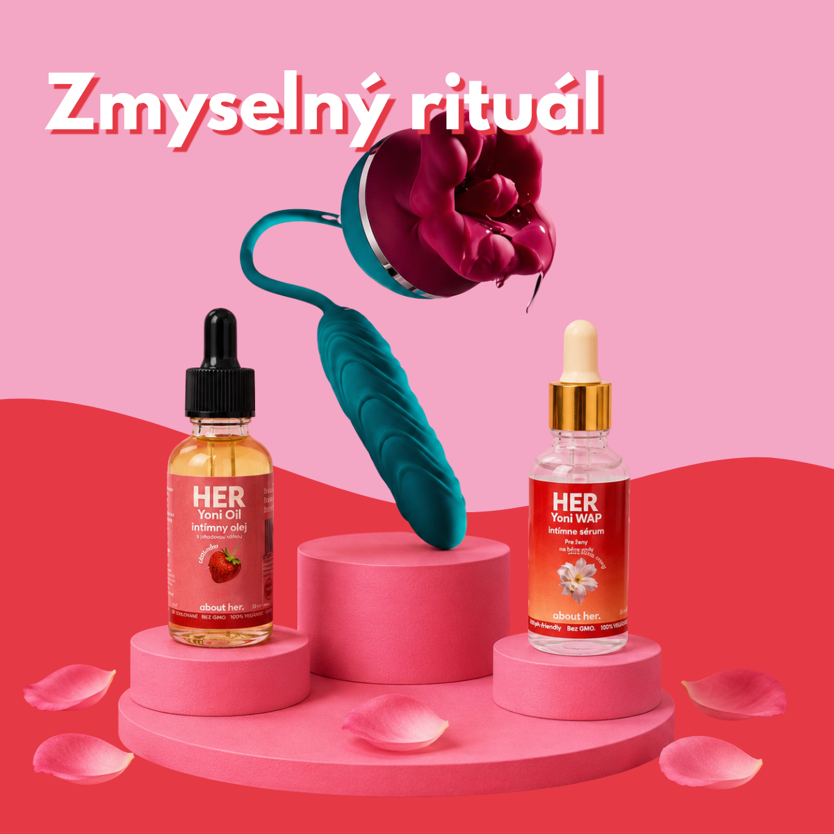 LUXUSNÝ VIBRÁTOR BOZK - SIMULÁCIA PENETRÁCIE + ORAL