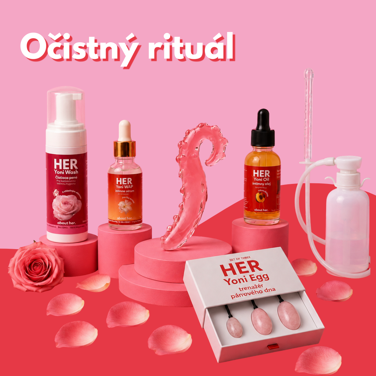 Intímna sprcha - vaginálny irigátor