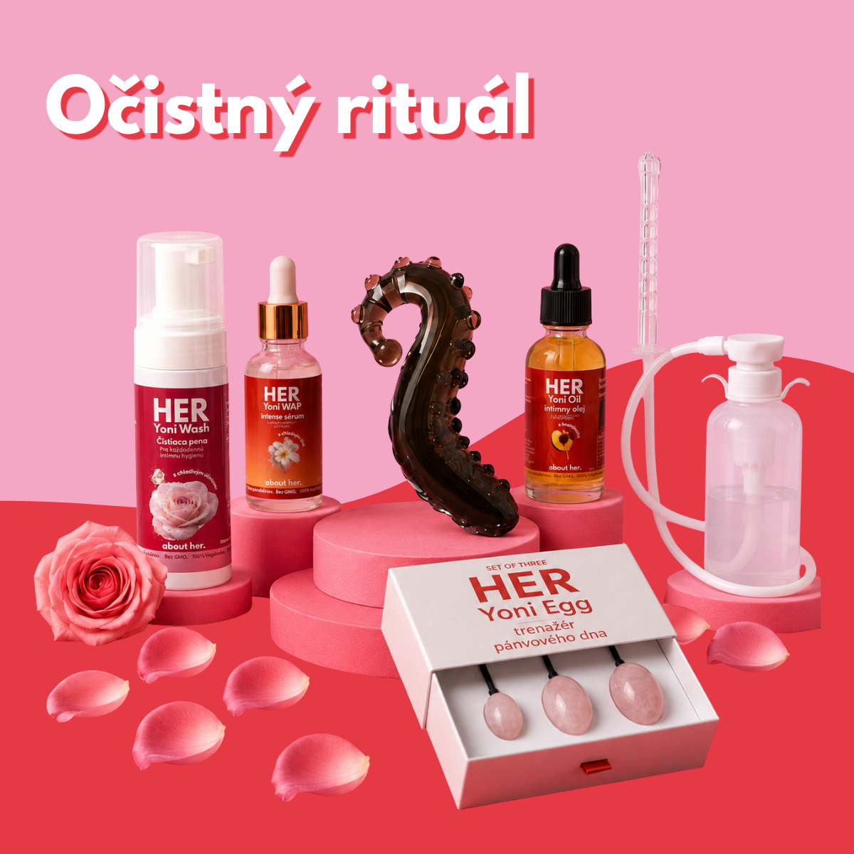 Intímna sprcha - vaginálny irigátor