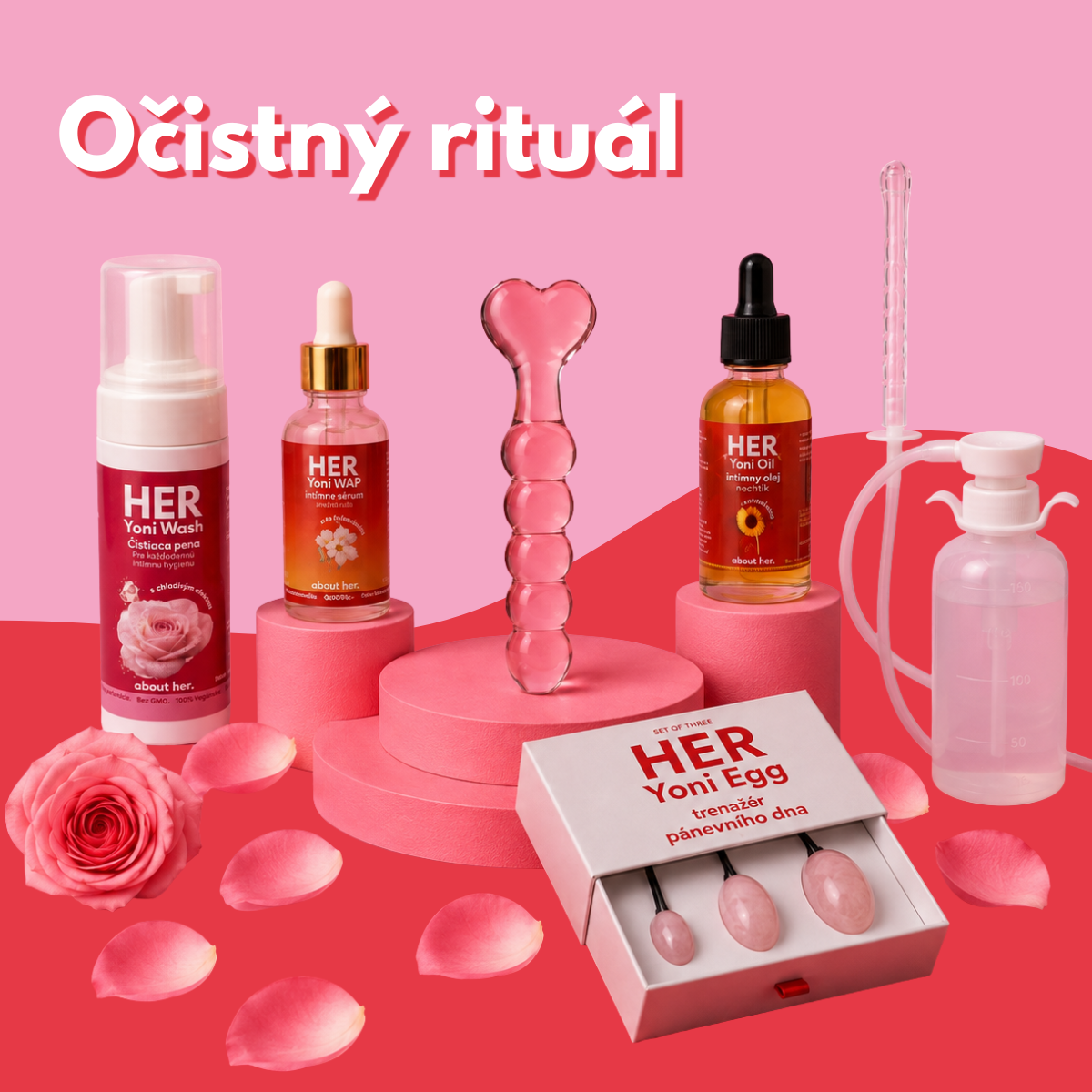 Intímna sprcha - vaginálny irigátor