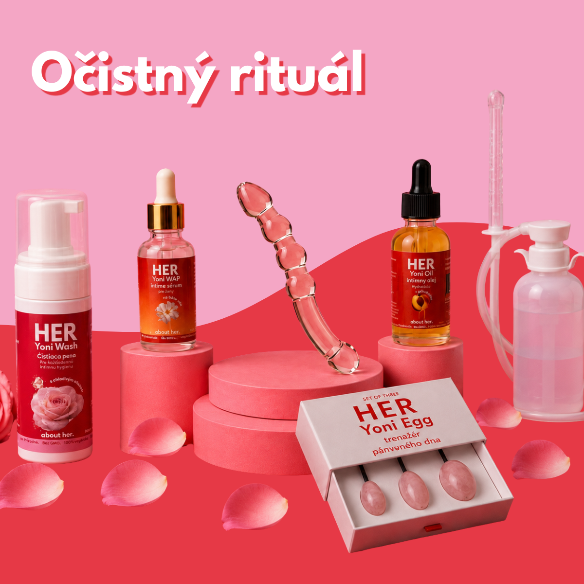 Intímna sprcha - vaginálny irigátor