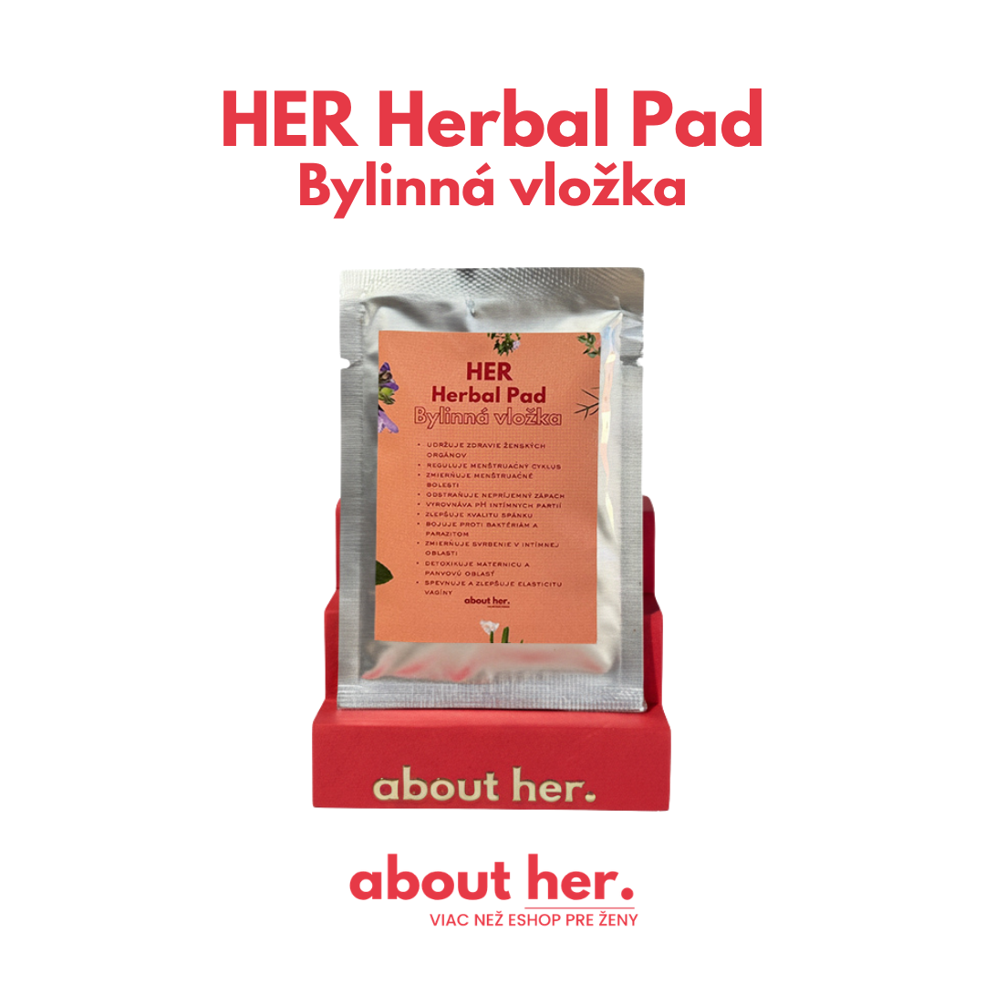 Bylinná detoxikačná intímna vložka