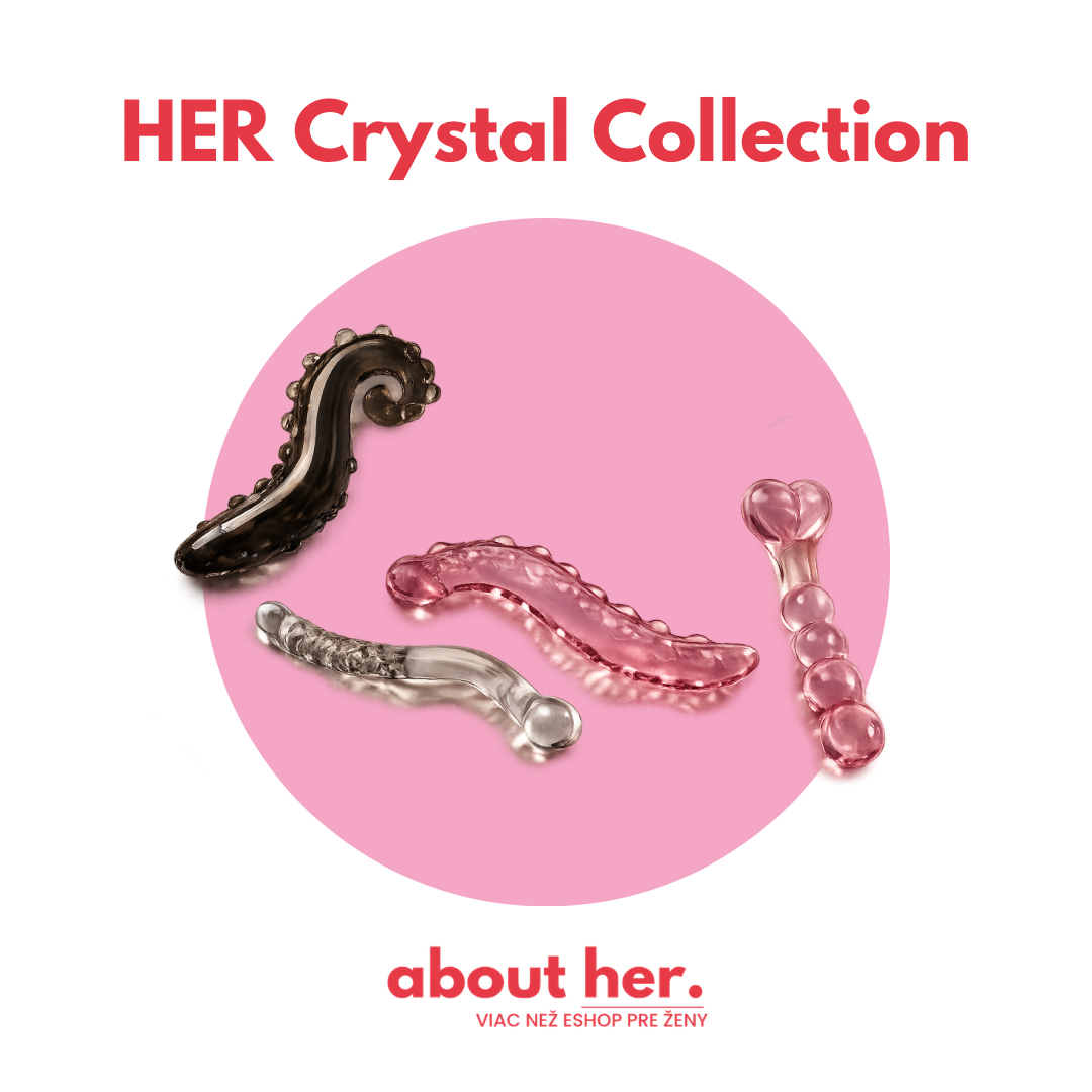 HER Crystal Collection - Dildá zo skla